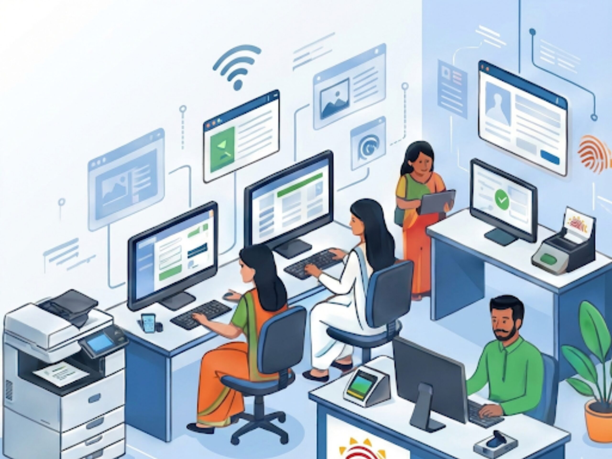 Professional Cyber Cafe Website Interface